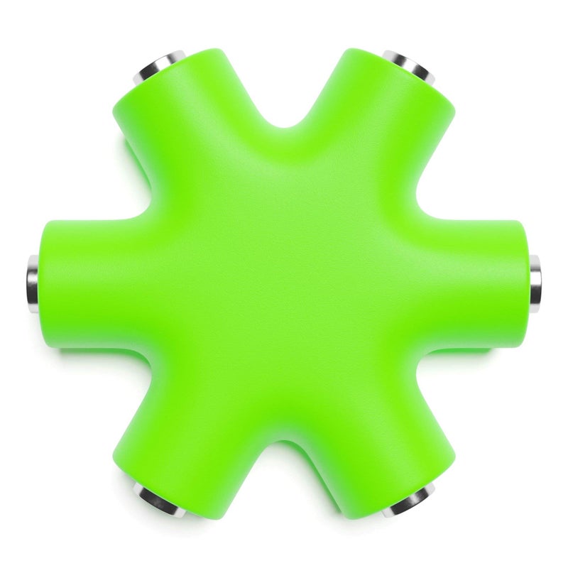 ExcelValley - Mono Patch Cable Splitter - TS 3.5mm 1/8" - Modular Synth Eurorack [Green] - Image 4